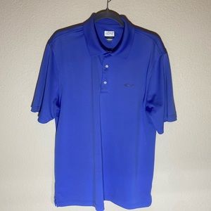 Greg Norman Men's Golf Polo, Light purple color, size large